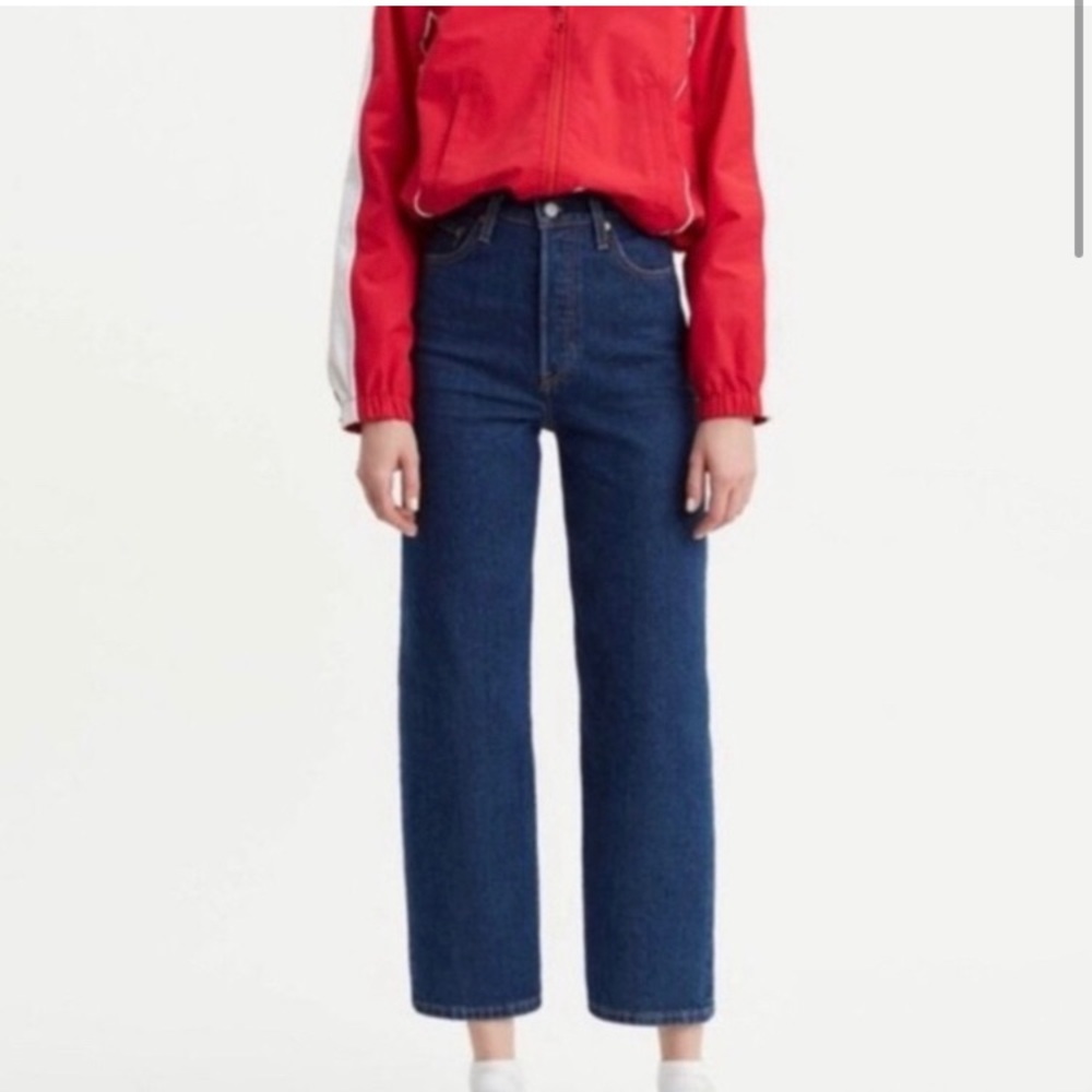 Levi’s ribcage straight super high rise, size 27 - Picture 5 of 6